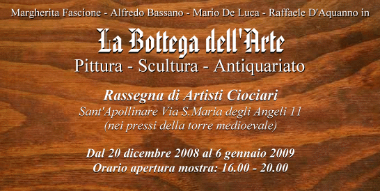 La Bottega dell'Arte - Sant'Apollinare (FR)